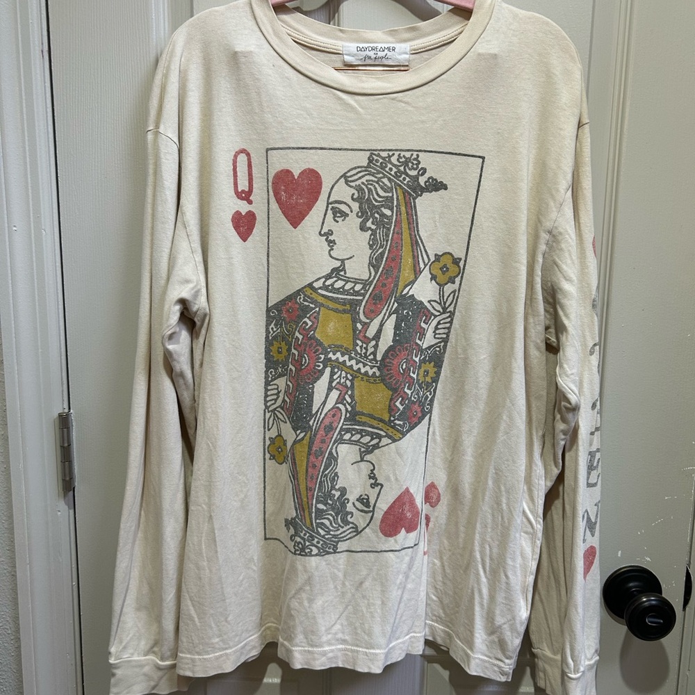 Free People Daydreamer Cream Shirt